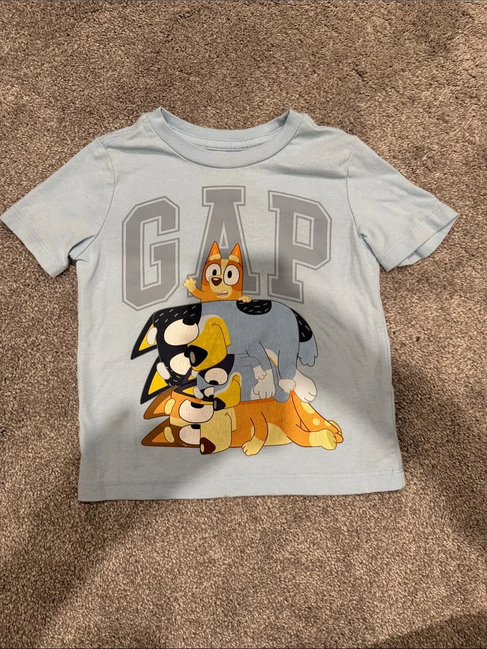 GAP Light Blue Kids Bluey Tee